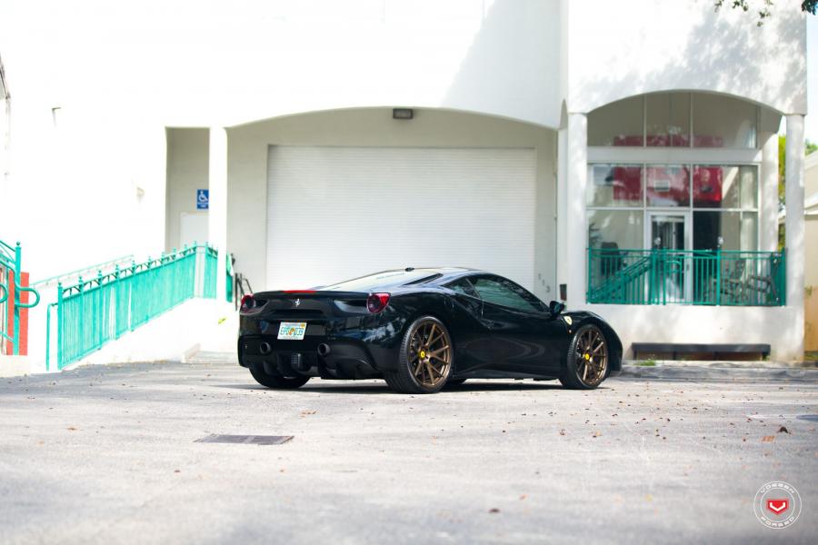 Ferrari 488 GTB on Vossen Wheels (VPS-306) 2017 года  (фото 3 из 23)